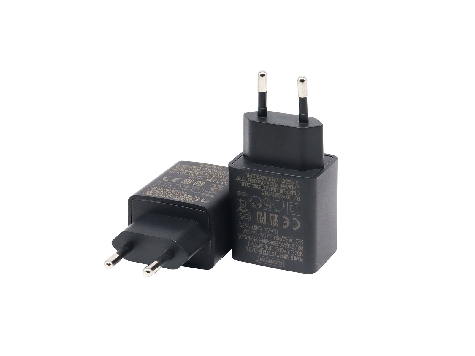 欧规GS/CE USB Type A+C 黑色